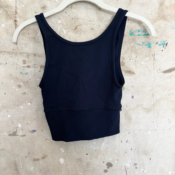 Lululemon Power Pivot Ribbed Tank Top, Night Sea - Picture 2 of 5
